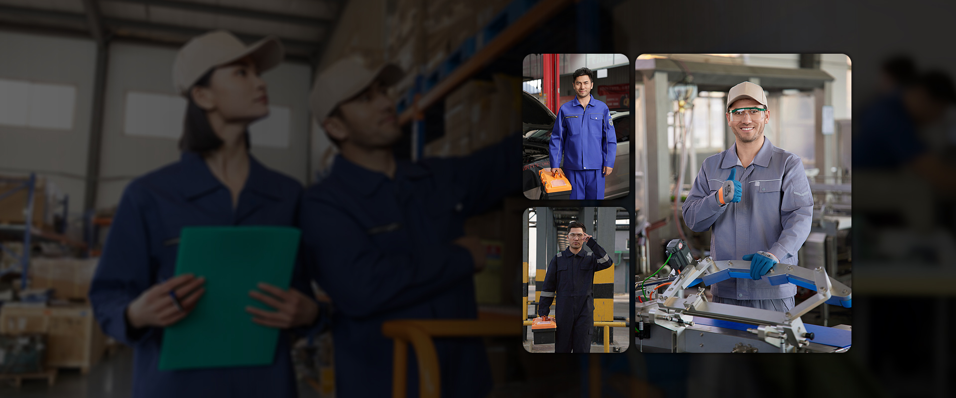 Industrial workwear and safety clothing